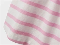 Name It kjole hvid med pink striber